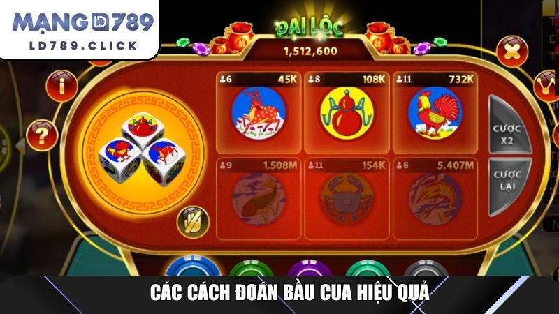Các cách đoán bầu cua hiệu quả