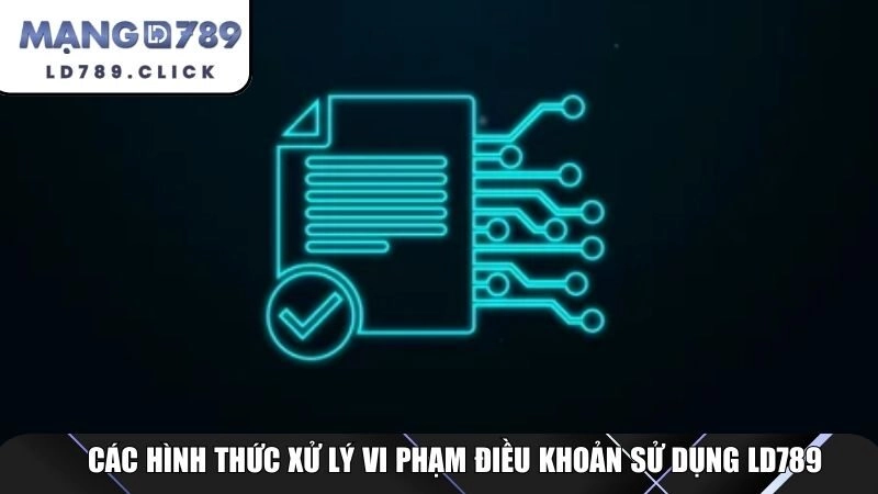 Các hình thức xử lý vi phạm điều khoản sử dụng LD789
