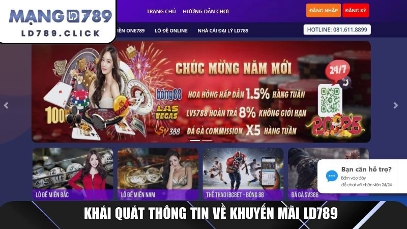 Khái quát thông tin về khuyến mãi LD789