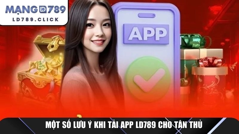 Một số lưu ý khi tải app LD789 cho tân thủ